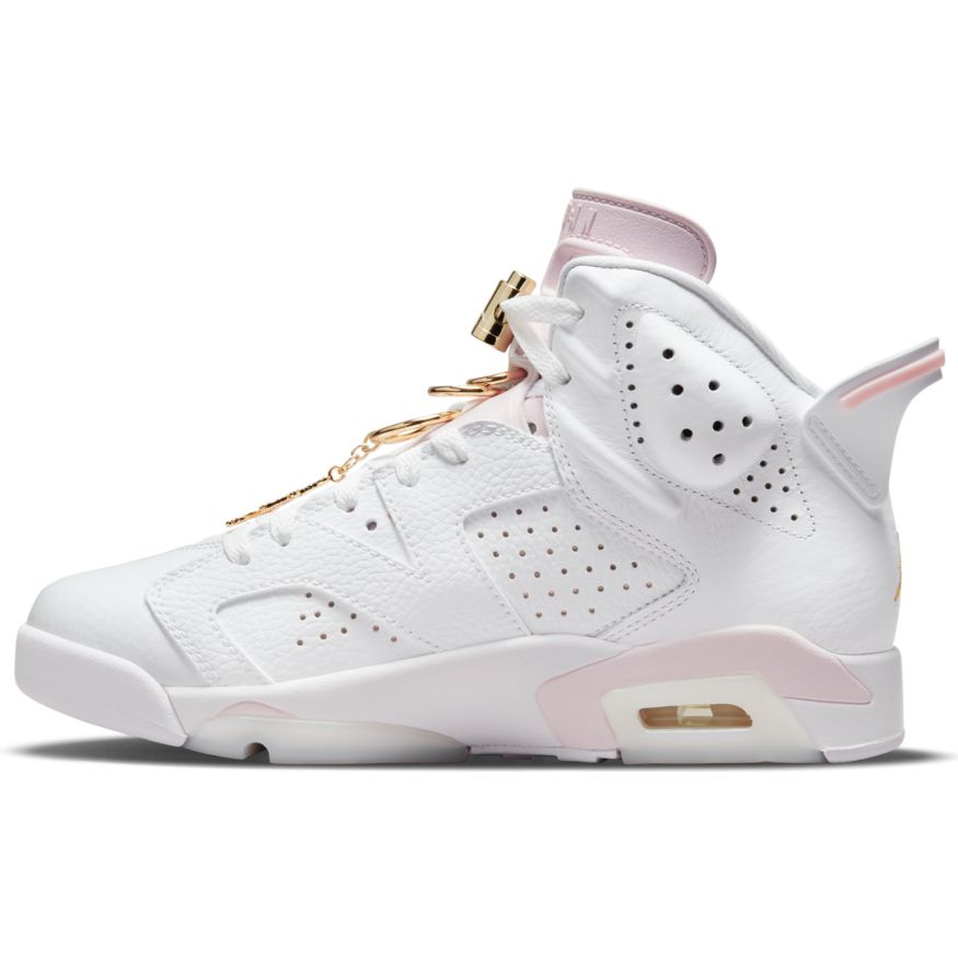Superge in čevlji Jordan Air Jordan 6 Retro "Gold Hoops" W Bela | DH9696-100, 0