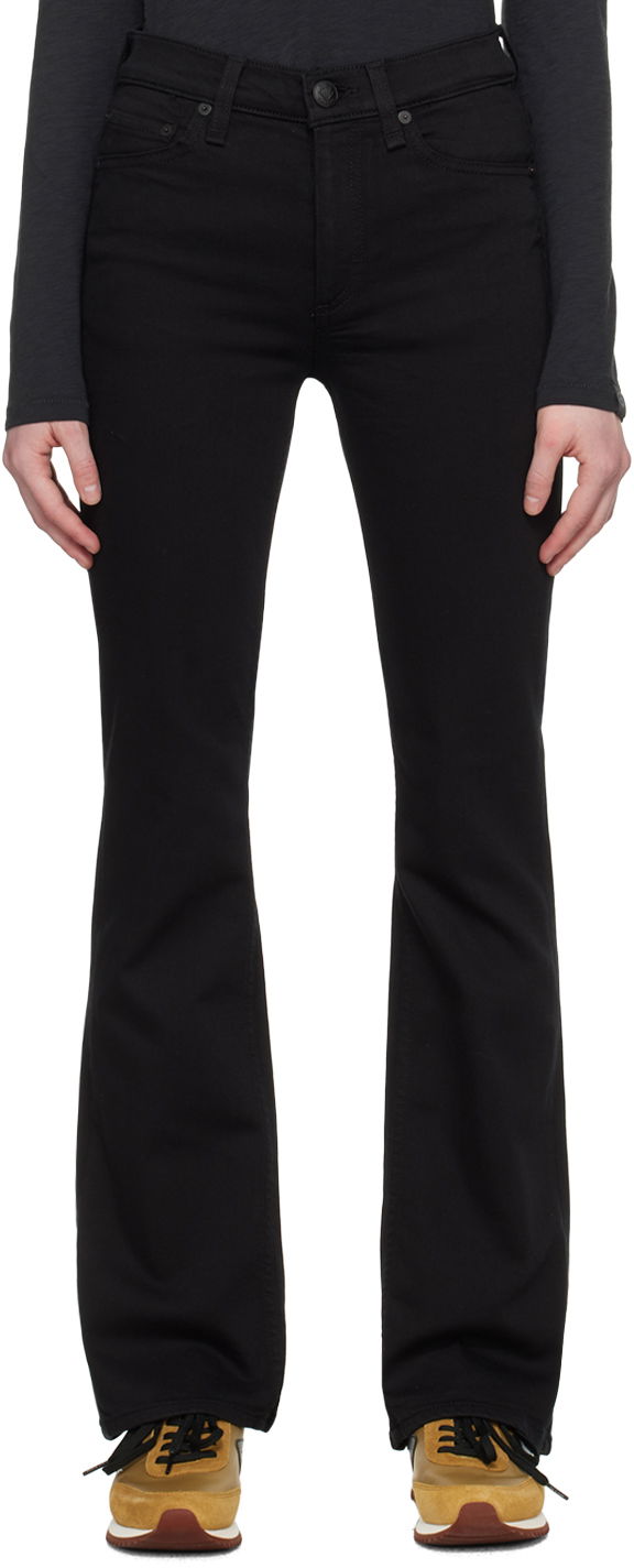 Kavbojke rag & bone Rag & Bone Peyton Bootcut Jeans Črna | WDD23S2928N5PE, 0
