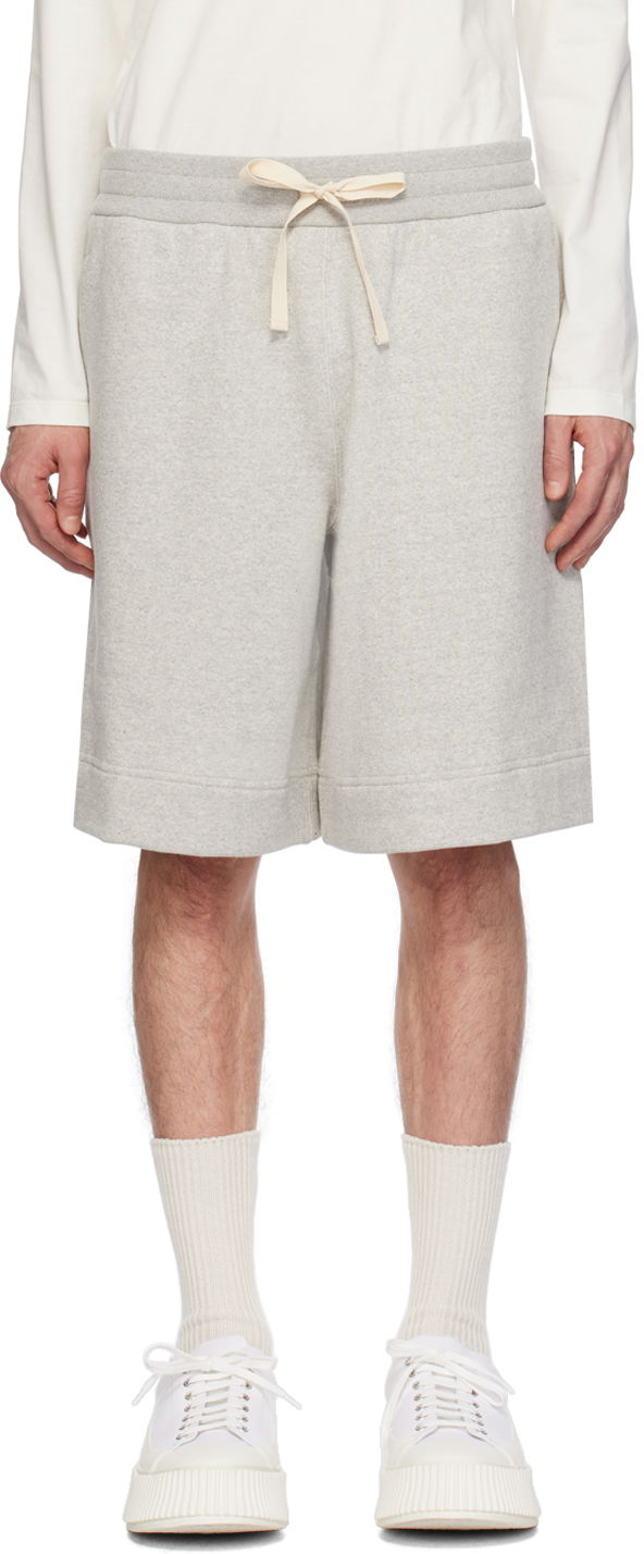 Kratke hlače Jil Sander Drawstring Shorts Siva | J47MU0108_J20010, 0