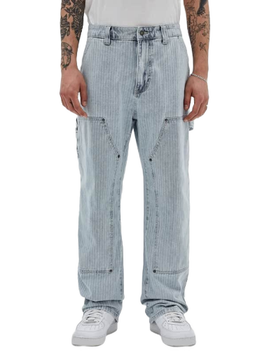 Kavbojke GUESS Herringbone Carpenter Modra | M3GG80D4ZW0