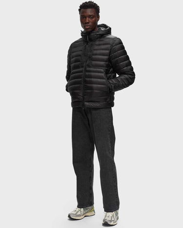 Puhovka C.P. Company D.D. SHELL GOGGLE DOWN JACKET Črna | 17CMOW073A006099A-999, 1