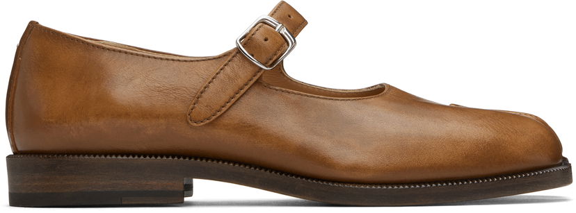 Superge in čevlji Maison Margiela Maison Margiela Tabi Mary Jane Loafers Rjava | S39WL0119 P8227