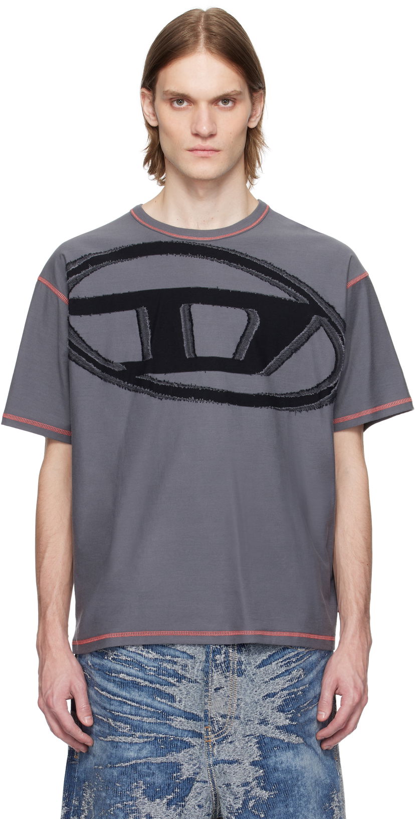 Majica Diesel T-Doxt T-Shirt Siva | A16185-0GIAS-9DV