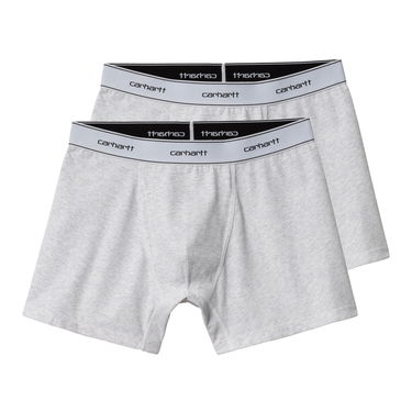 Boksarice Carhartt WIP Cotton Trunks "Ash Heather" Bela | I029375_1FW_XX, 2