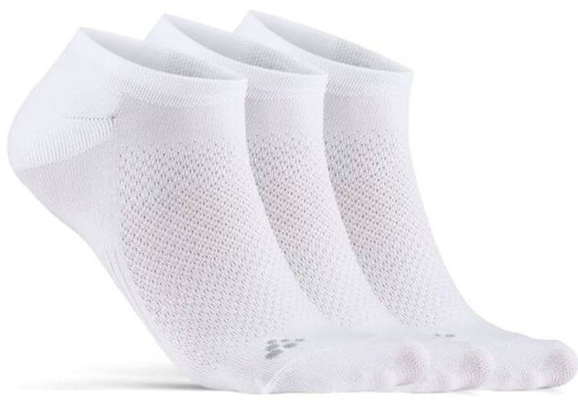 Nogavice Craft Craft Core Dry No-Show Socks 5-Pack Bela | 1916103-900000
