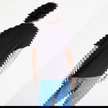 Majica CALVIN KLEIN Jeans Badge Waffle Short Sleeve Tee Črna | J30J323489 BEH, 4