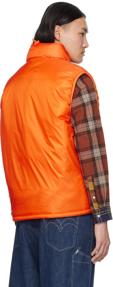 Telovnik BEAMS BEAMS PLUS MIL Puff Version 2 Ripstop Vest Oranžna | 38060116139, 2
