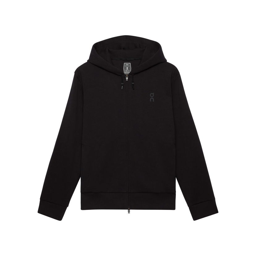 Pulover On Running Focus Tech Zip Hoodie Črna | 1MF30300553