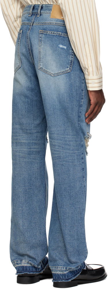 Kavbojke We11done We11done Distressed Jeans Modra | WD-DP0-25-333-M-BL, 2