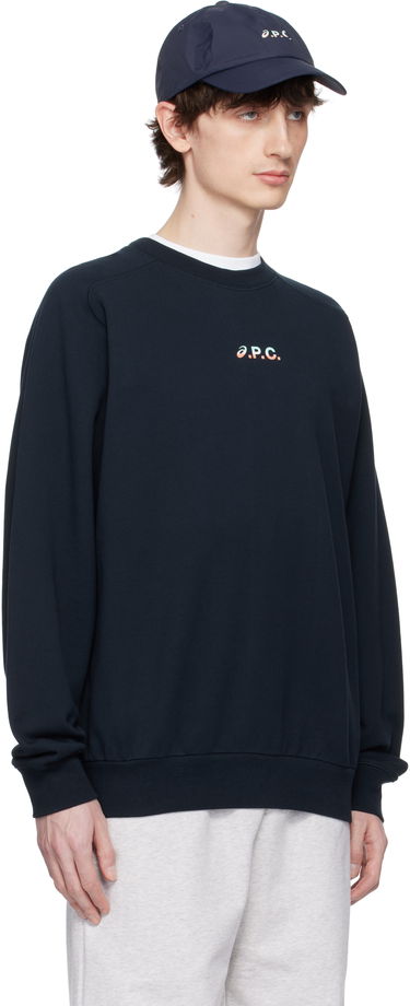 Pleteni pulover A.P.C. A.P.C. ASICS Edition Lake Sweatshirt Siva | COEZD-H27958, 4