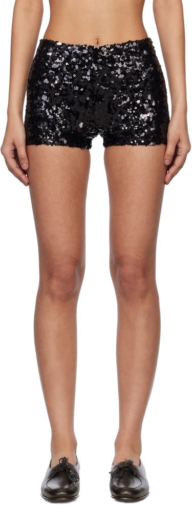 Kratke hlače Bode Bode Sequin Club Shorts Črna | WRS25BT067, 0