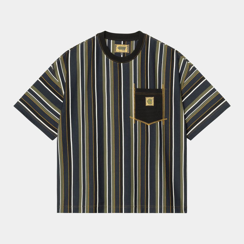 Majica Carhartt WIP Nicholas Daley Stripes T-Shirt Večbarvna | I035274_6