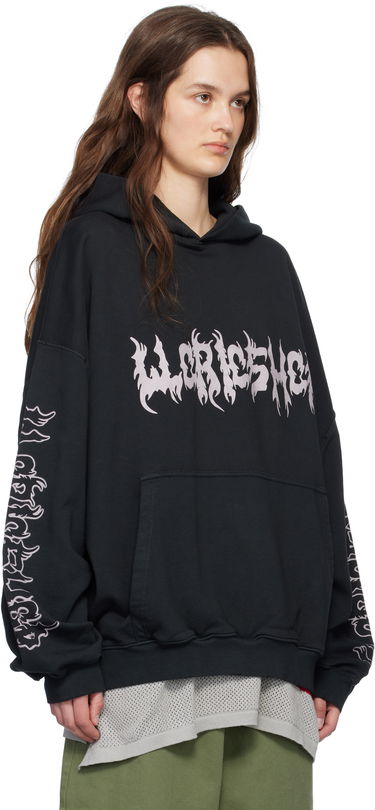 Pulover 032C 032c Faithless Oversized Hoodie Črna | S25-URC-0631-050-W, 1