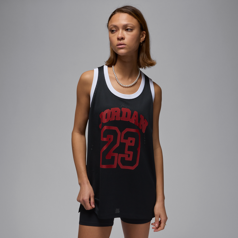 Majica brez rokavov Jordan Jordan Mesh Tank Top Črna | HJ0044-010
