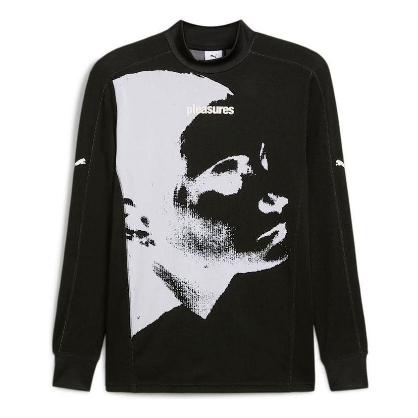 Dres Puma Long Sleeve Graphic T-Shirt Črna | 624097-01