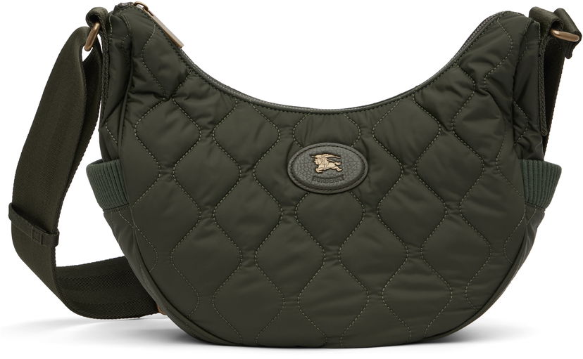 Torba za čez ramo Burberry Burberry Clifton Horseshoe Crossbody Bag Zelena | 8111880