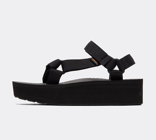 Superge in čevlji Teva Flatform Universal Sandal Črna | 1008844-BLK, 0
