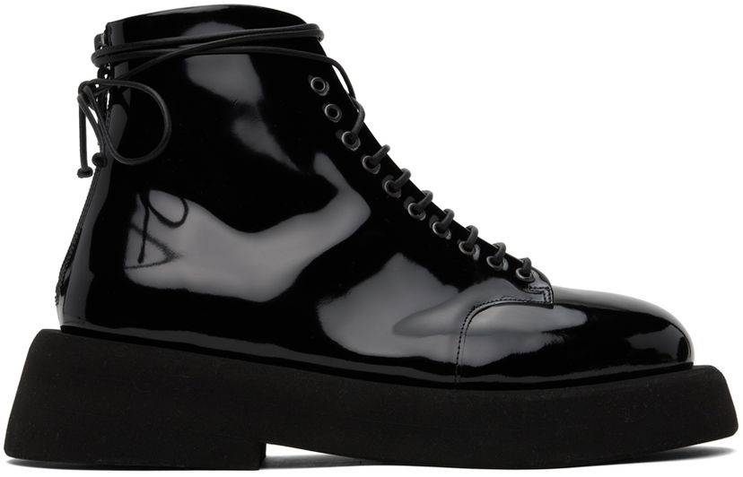 Superge in čevlji Marsèll Marsèll Gommellone Lace-Up Boots Črna | G553AB 170666