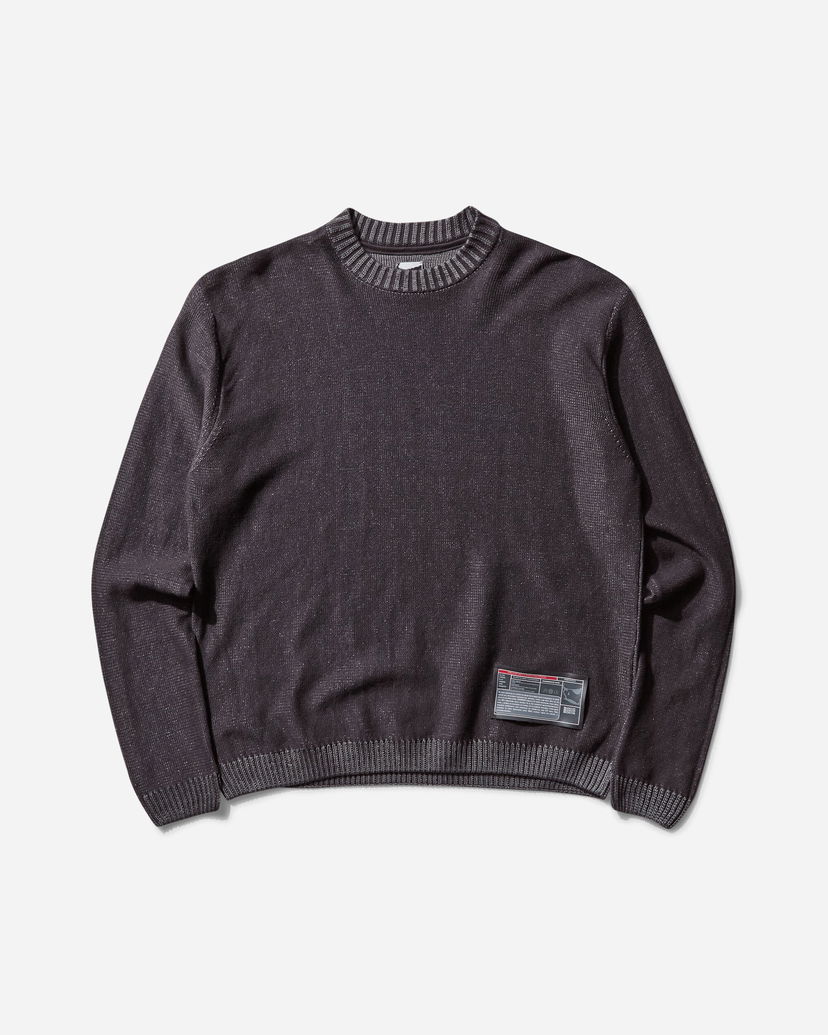 Pleteni pulover GR10K Blended High Molecular Crewneck Sweater Siva | BG241154JD 38