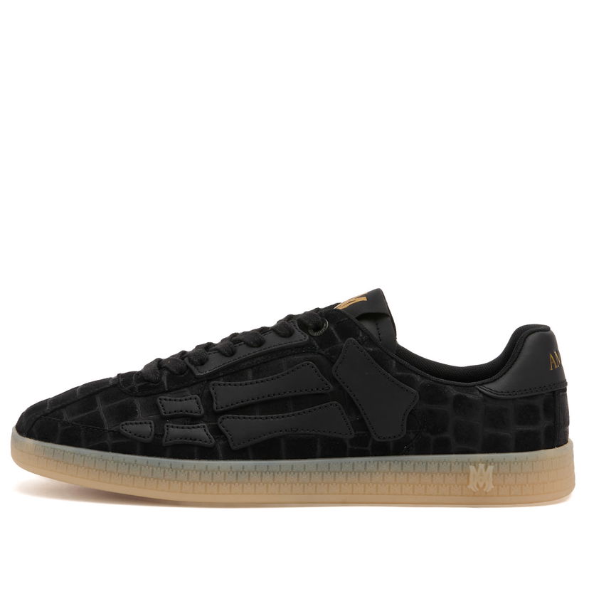 Superge in čevlji AMIRI Croc Debossed Pacific Bones Črna | AMFOSR1177-BLK