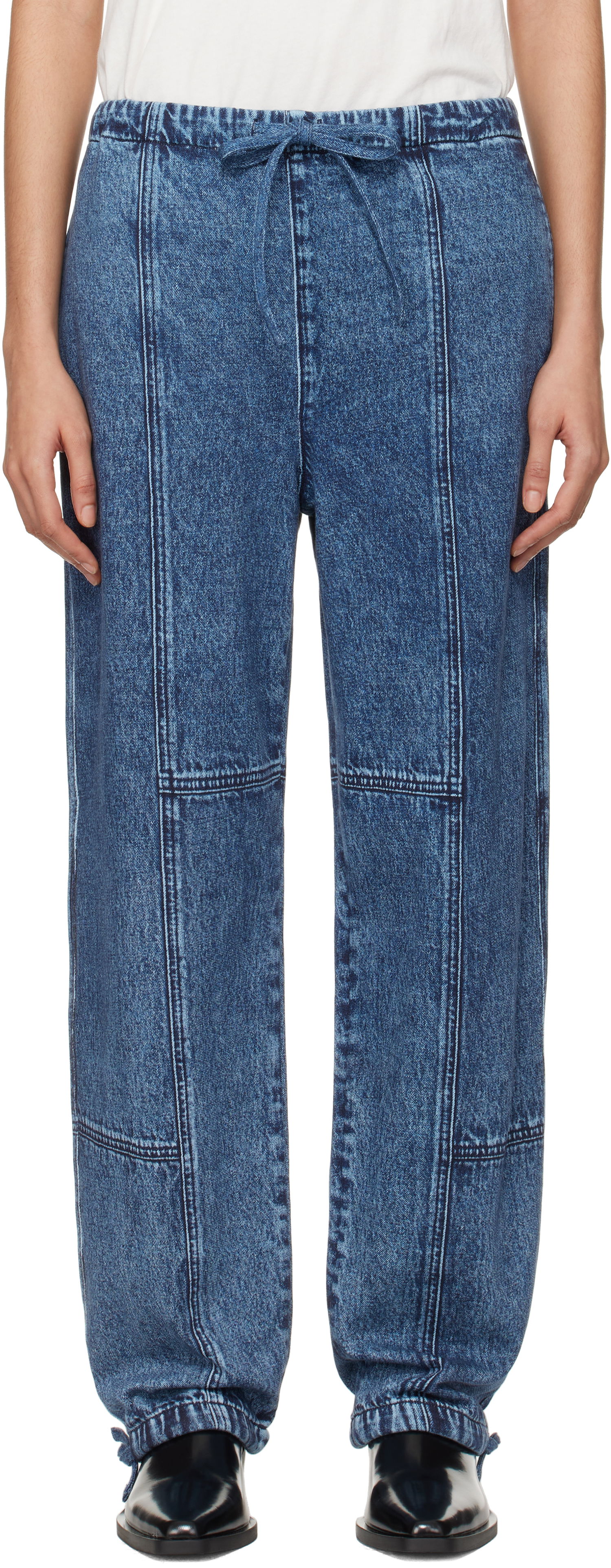 Kavbojke rag & bone Miramar Fleece Lounge Pants Modra | WCW24H70038203, 0