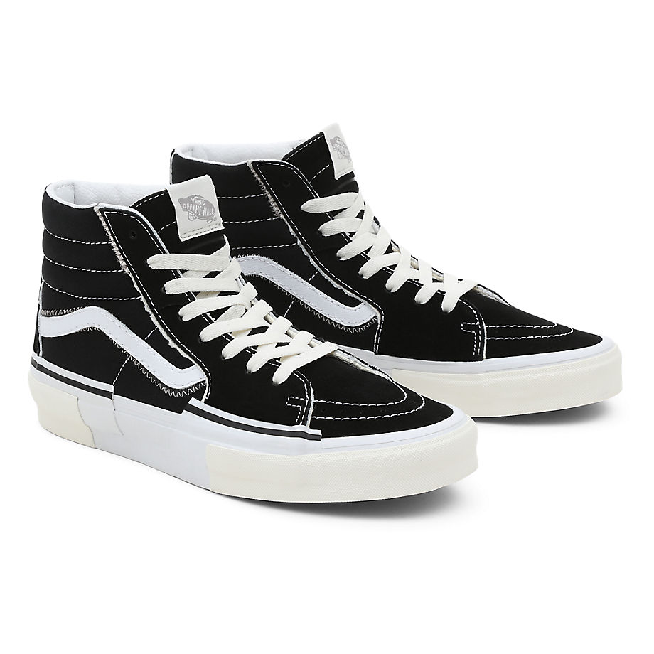 Superge in čevlji Vans Chaussures Sk8-hi Reconstruc Črna | VN0005UK6BT, 0