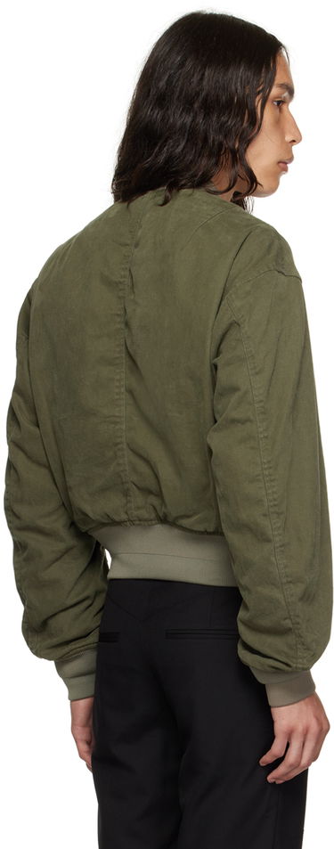 Bomber jakna We11done We11done Dropped Shoulder Bomber Jacket Zelena | WD-JP3-23-014-U-KK, 2