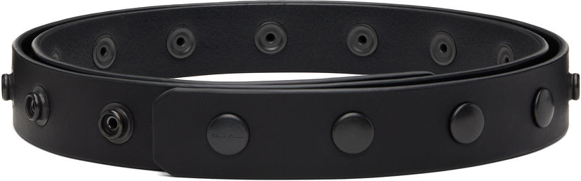 Pasovi Rick Owens Rick Owens Concordians Snap Belt Črna | RA02E0782 LGEBH