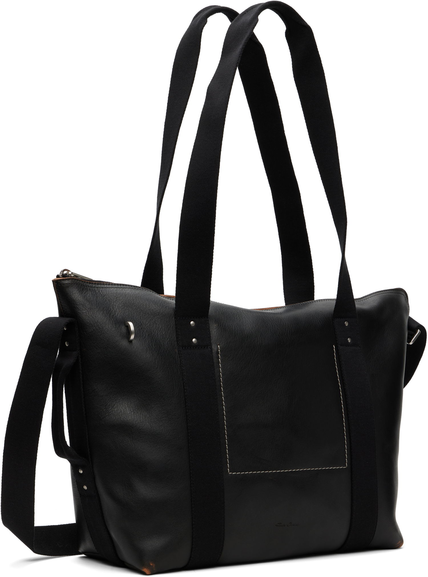 Tote bag Rick Owens Rick Owens Concordians Trolley Tote Črna | RA02E0761 LGET, 1