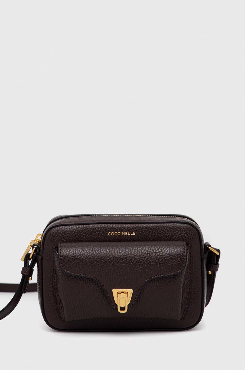 Torbica Coccinelle Leather Handbag Rjava | E1.MF6.55.04.01, 0