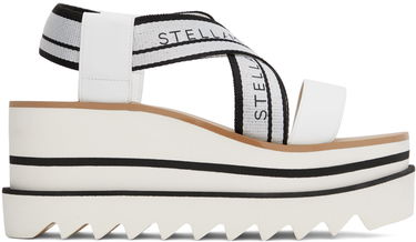 Superge in čevlji Stella McCartney Sneakelyse Platform Sandals Bela | 810162E00015, 0