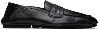 Nega čevljev FERRAGAMO Ferragamo Calfskin Loafers Črna | 778873, 0