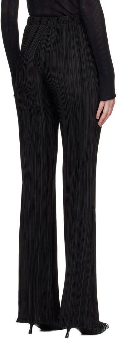 Hlače Anine Bing Anine Bing Women's Billie Pleated Trousers Črna | A-03-3148-000, 2