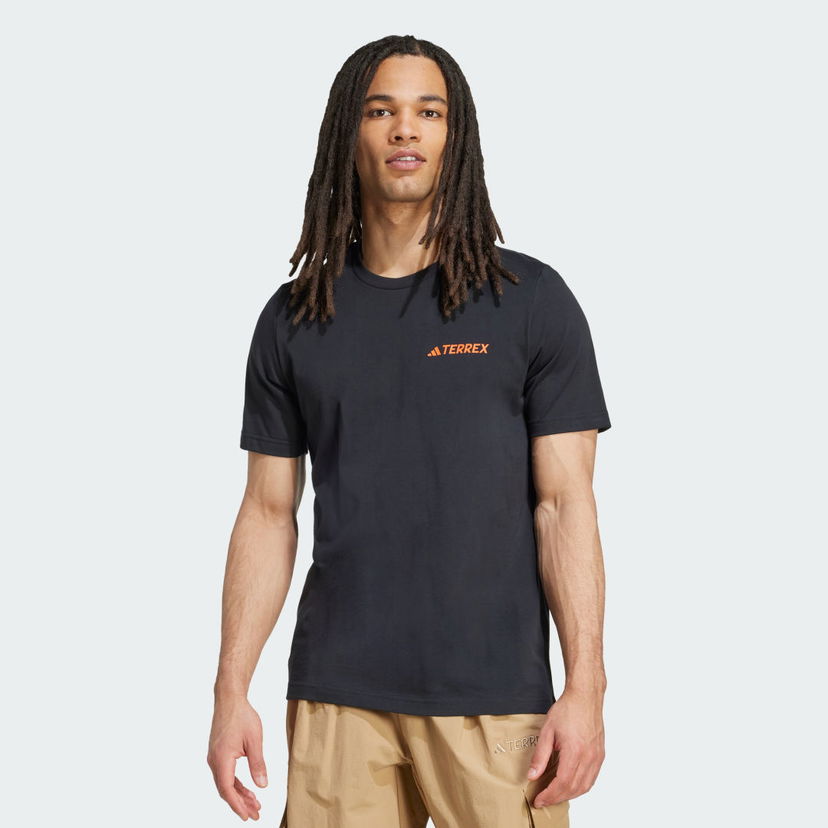 Majica adidas Performance Terrex Graphic Tee Črna | JW3558