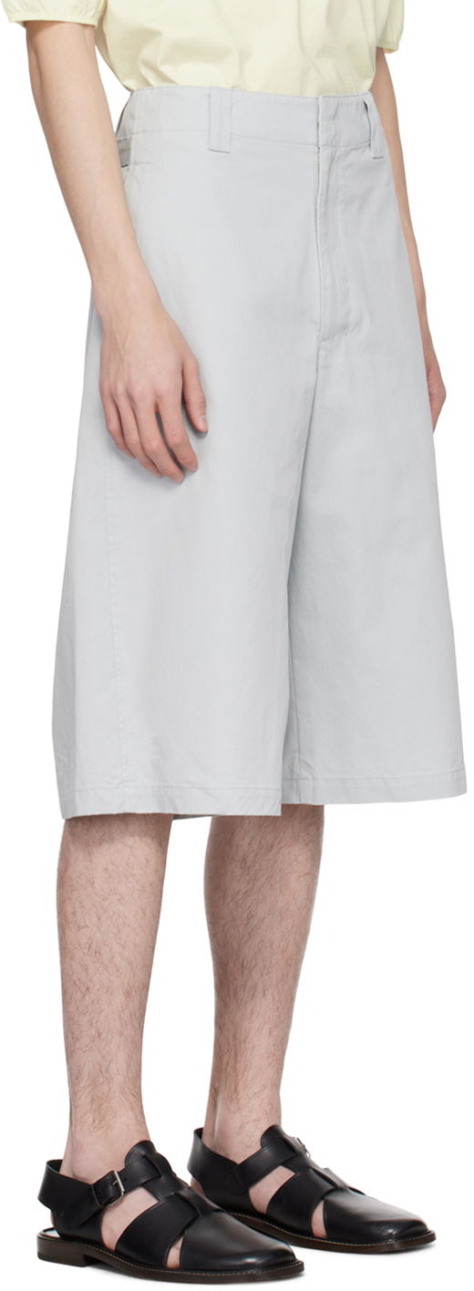Kratke hlače LEMAIRE Lemaire Maxi Shorts Siva | PA1115 LF1255, 1