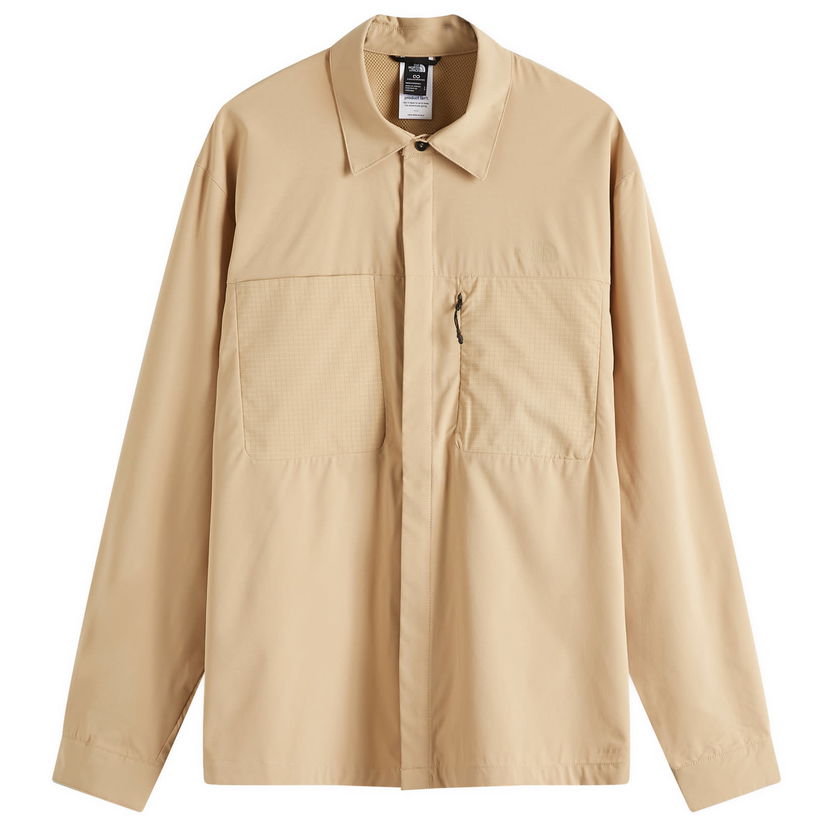 Srajce The North Face Long Sleeve Lightrange Shirt, Size Small Bež | NF0A8B53LK5