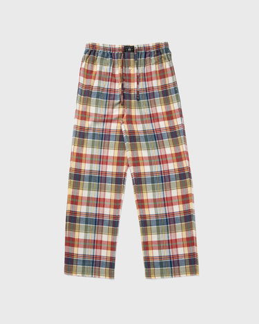 Pižame Polo by Ralph Lauren Plaid Sleep Pants with Drawstring Večbarvna | 714915970006, 2