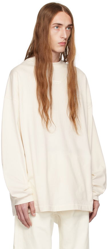 Majica Fear of God Essentials LS Tee Cloud Dancer Bela | 125BT232011F, 1