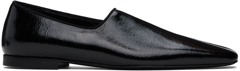 Superge in čevlji TOTEME The Piped Loafers Črna | 244-WAS0159-LE0020