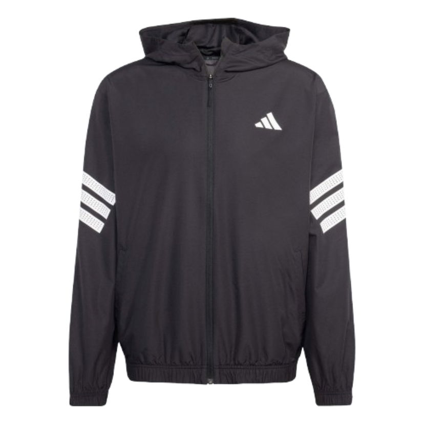 Vetrovka adidas Originals Icon 3-Stripes Windbreaker Jacket Črna | JM6753