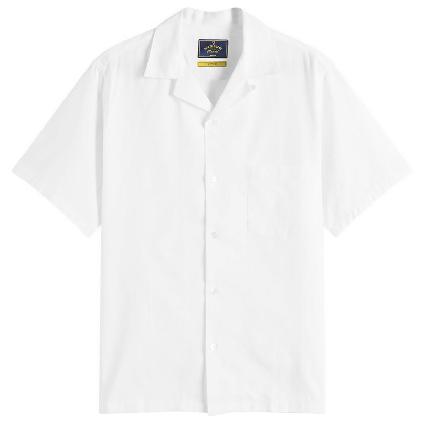 Srajce Portuguese Flannel Portuguese Flannel Alqueva Vacation Shirt Bela | SS25-007-WHT