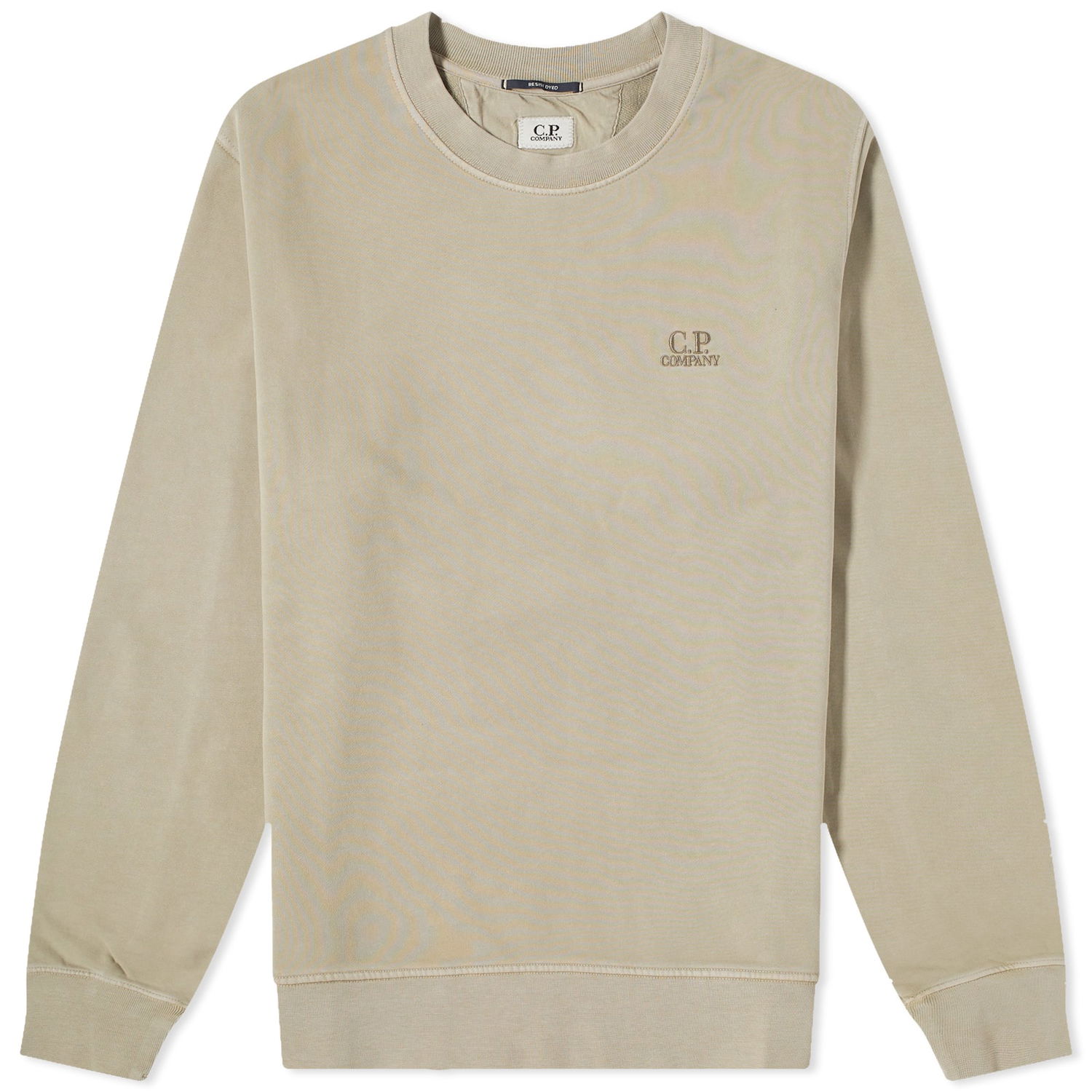 Pleteni pulover C.P. Company Diagonal Fleece Crewneck Bež | 15CMSS008B-006372R-335, 0