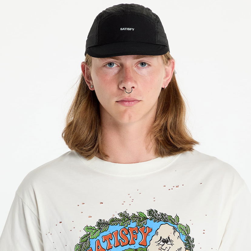 Kapa Satisfy Satisfy Rippy Trail Cap Črna | 31000-BK-SA
