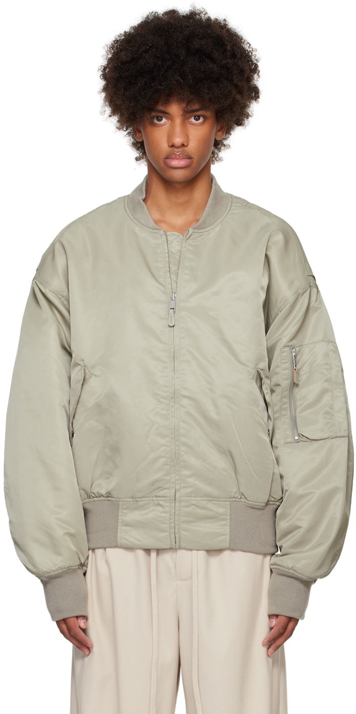 Bomber jakna Entire Studios Bomber Jacket Siva | ES2540GR