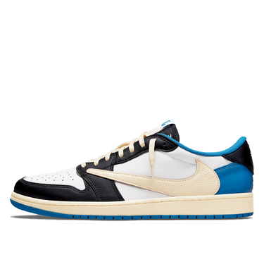 Superge in čevlji Jordan Fragment Design x Travis Scott x Air Jordan 1 Retro Low Modra | DM7866-140, 1