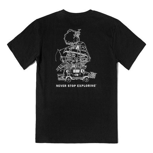 Majica The North Face Never Stop Exploring Graphic T-Shirt Črna | NF0A7QRL-JK3, 0
