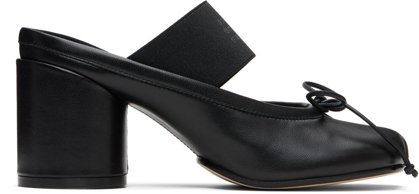 Nakit Maison Margiela MM6 Maison Margiela Anatomic Numeric Heeled Sandals Črna | S59WP0210 P3628