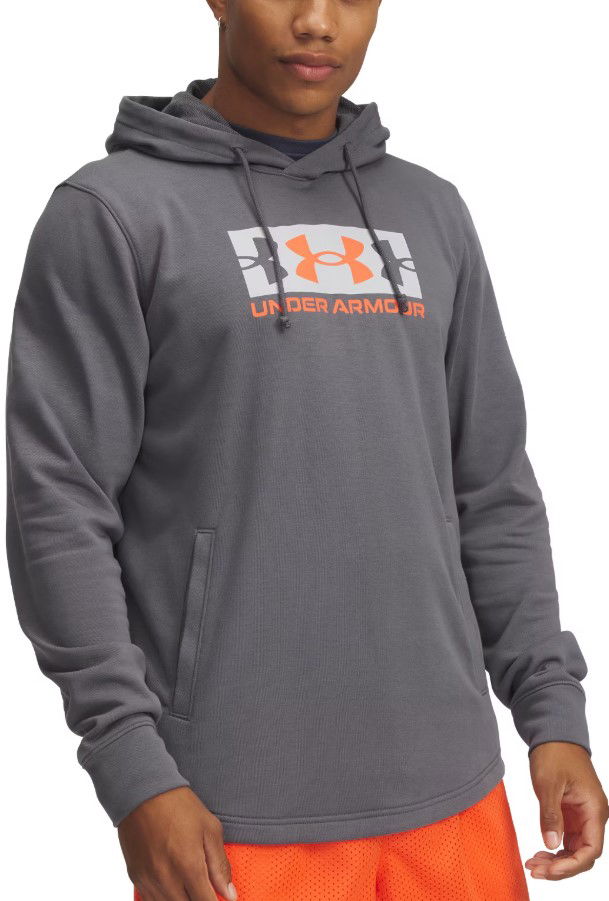Pulover Under Armour Under Armour Rival Terry Logo Hoodie Siva | 1390141-025