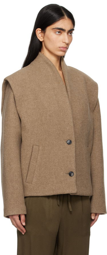 Jakna ISABEL MARANT Isabel Marant Drogo Wool Jacket Rjava | VE0040FC-B1D03I, 1