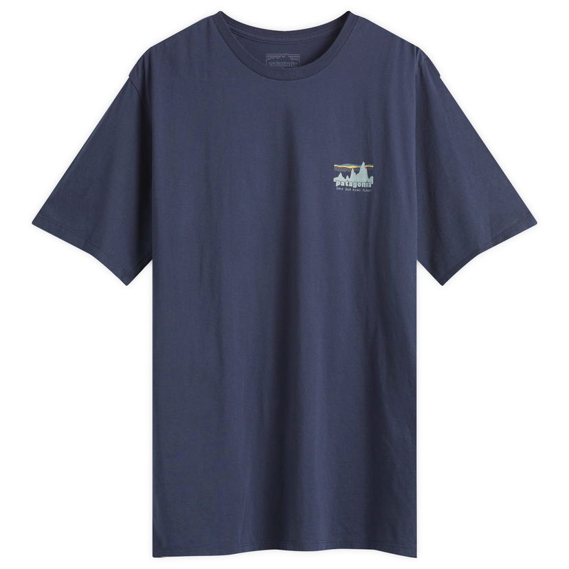 Majica Patagonia 73 Skyline Organic T-Shirt, Size L Mornarica | 37534-NENA